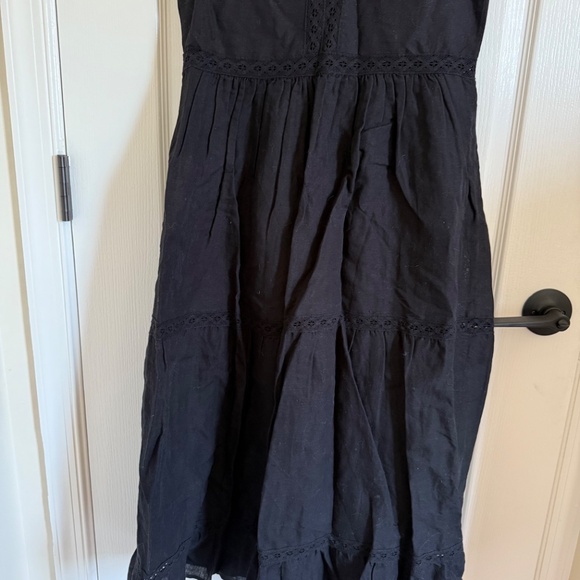 Sezane Zarri Dress Black - Size 2 - Picture 9 of 11